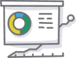 Graphical representation of charts and graphs